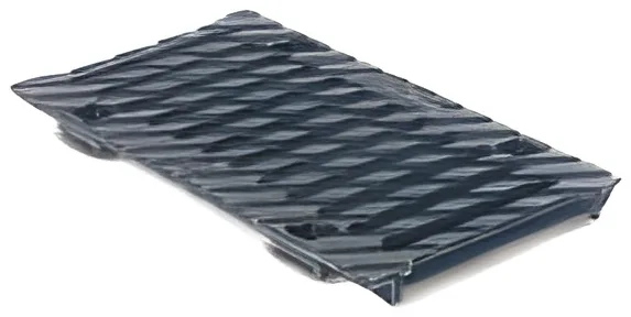 Kaliojo ketaus plyšinės grotelės