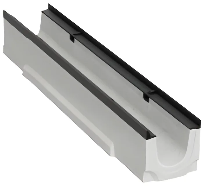 BIRCOlight® 100 latakas su grotelių tvirtinimo sistema, be vidinio nuolydžio