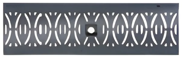 Dizaino kaliojo ketaus grotelės „Ellipse“