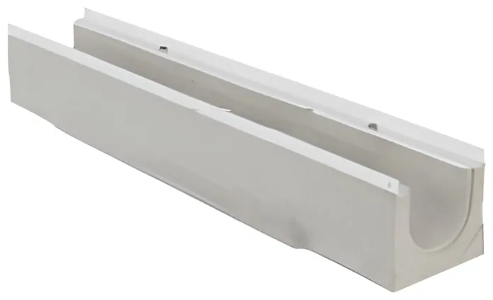 BIRCOlight® triloc 100 latakas su grotelių tvirtinimo sistema, be vidinio nuolydžio