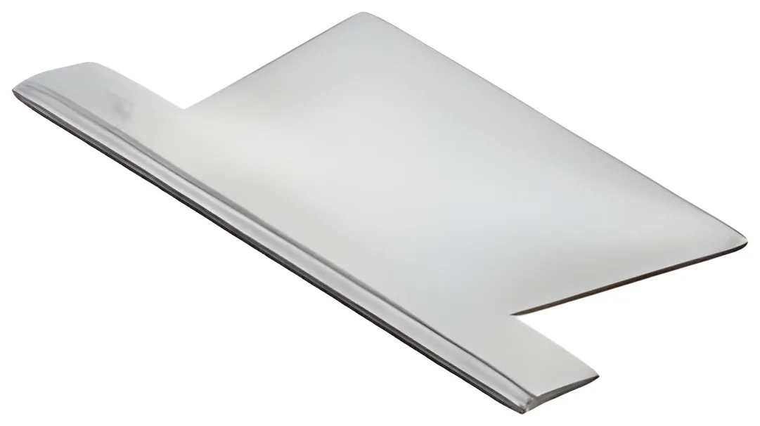 Nerūdijančiojo plieno V2A galinė sienelė