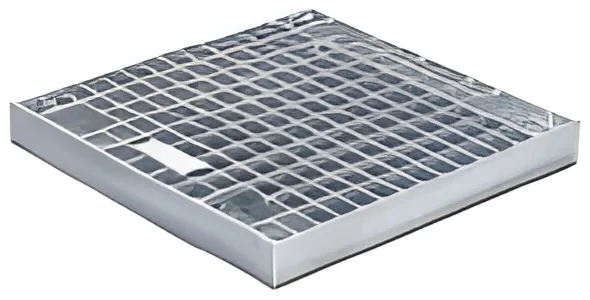 Cinkuoto plieno tinklinės grotelės 30/15 C 250