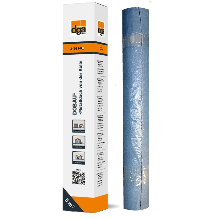 DOBAU®-Metalldach von der Rolle
